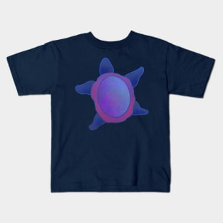 Pride Flag Space Turtle Bisexual Flag Kids T-Shirt